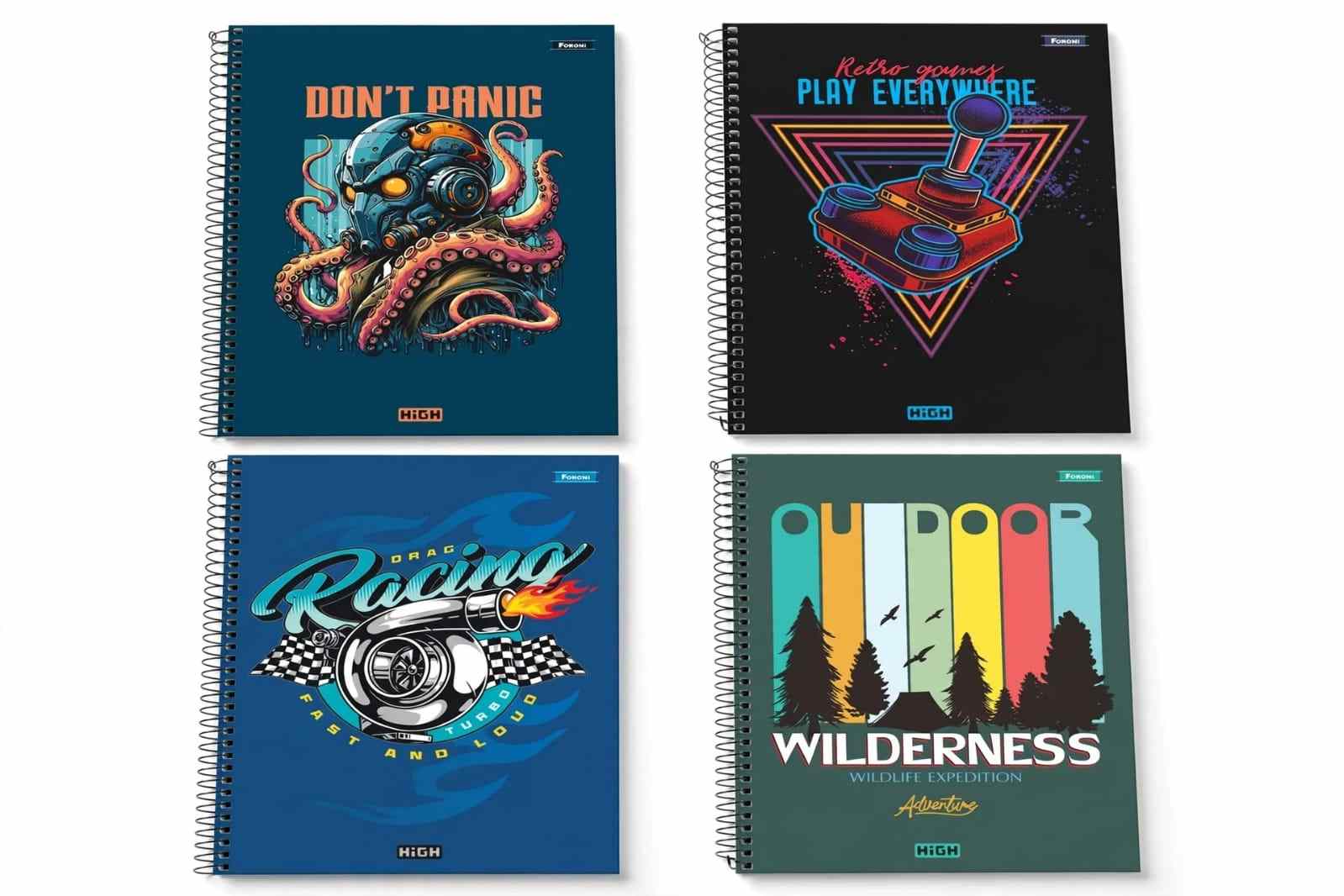 CADERNO 1X1 C.D. HIGH MASC 